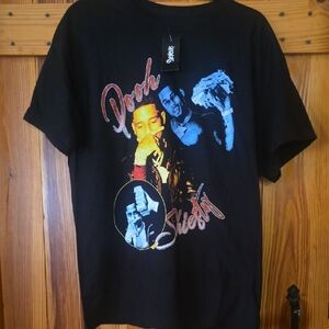 Spencer's Black Pooh Sheisty Tee with Vibrant Graphic NWT Size L